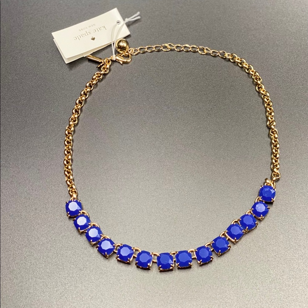 Kate Spade “Squared Away” necklace NWT